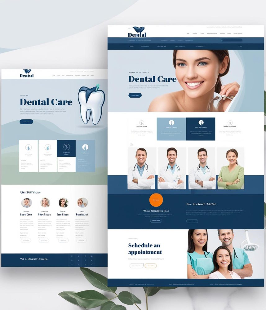 Dental Clinic Website Templates Professional Designs